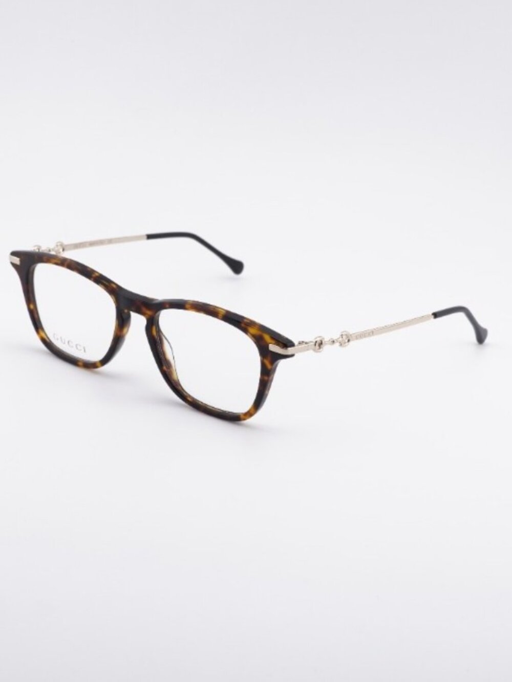 Gucci GG0919O 002 Eyeglasses Havana/Gold 50mm Square Frame
